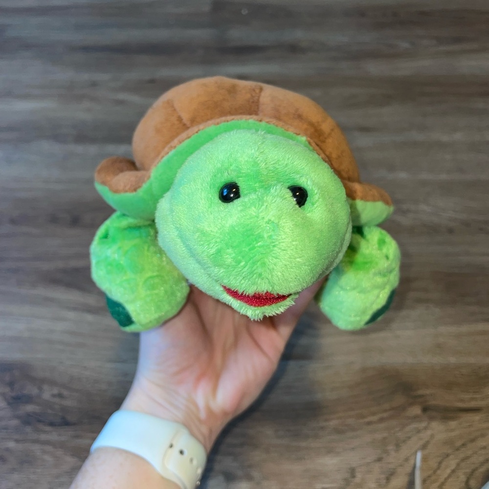 Plush Green Turtle Toy for Reptile Lovers WEBKINZ